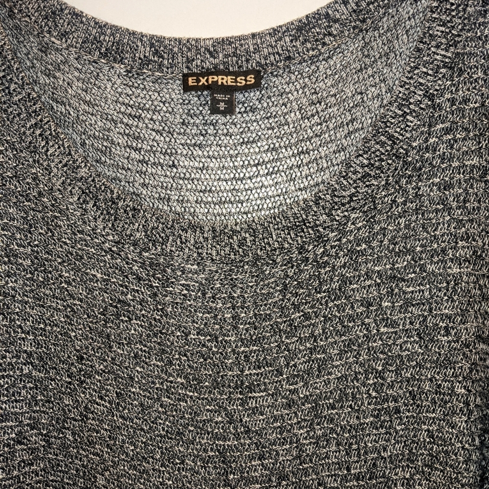 Express Boat Neck Half-Sleeve Light Sweater